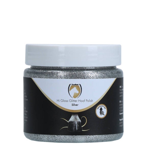 Excellent Horse Hi Gloss Glitter Hoof Polish 150 ml Laat je paard stralen met deze glitter hoeflak!