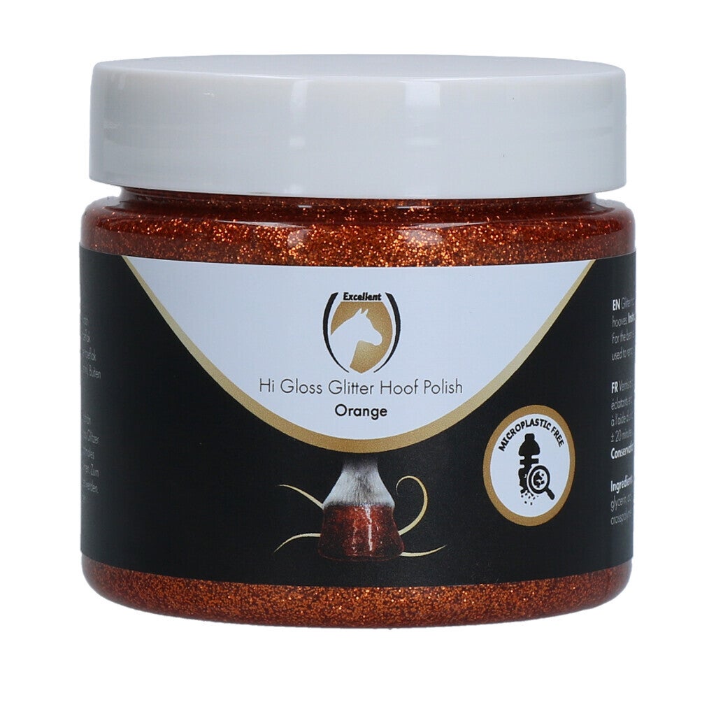 Excellent Horse Hi Gloss Glitter Hoof Polish 150 ml