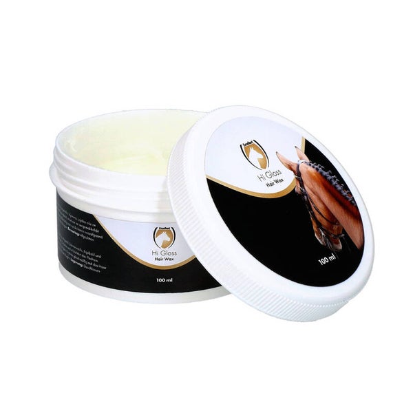 Excellent Horse Hi Gloss Hair Wax Excellent Horse Hi Gloss Hair Wax maakt manen en staart stroef, stevig en makkelijk te vlechten.