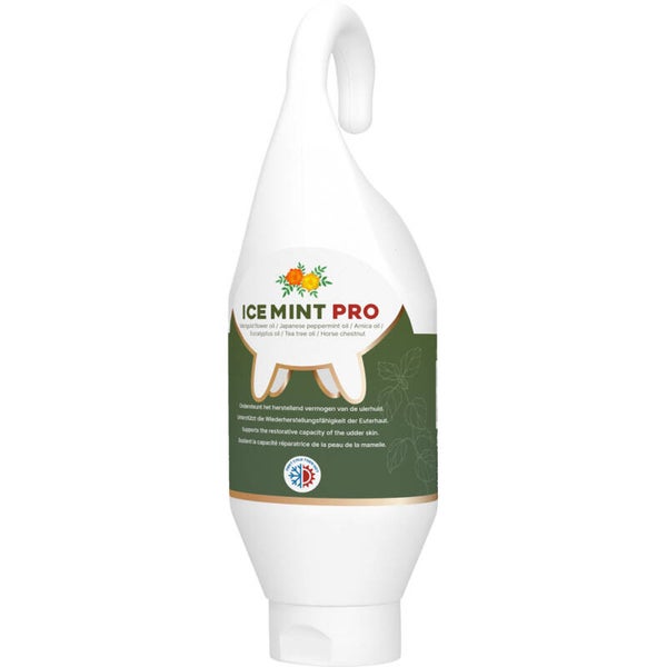 Ice Mint Pro Gel Sta- / Hangtube Ice Mint Pro met extra Calendula voor een verzachtende en verzorgende werking.