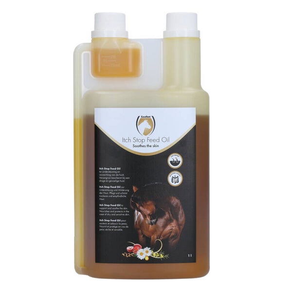 Excellent Horse Itch Stop Feed Oil 1 l Verzorging en verzachting van de huid van binnenuit!