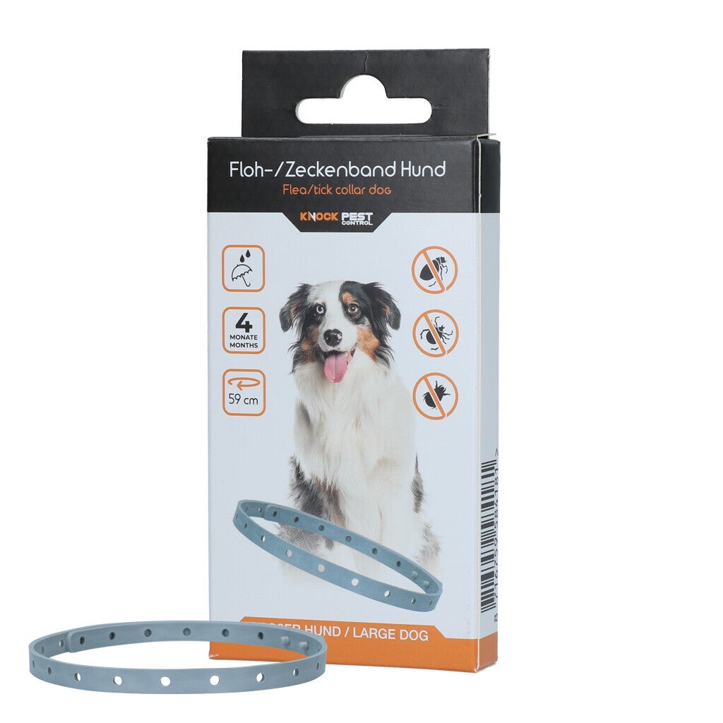 Knock Pest Vlooien/Tekenband Hond 59 cm DE/UK