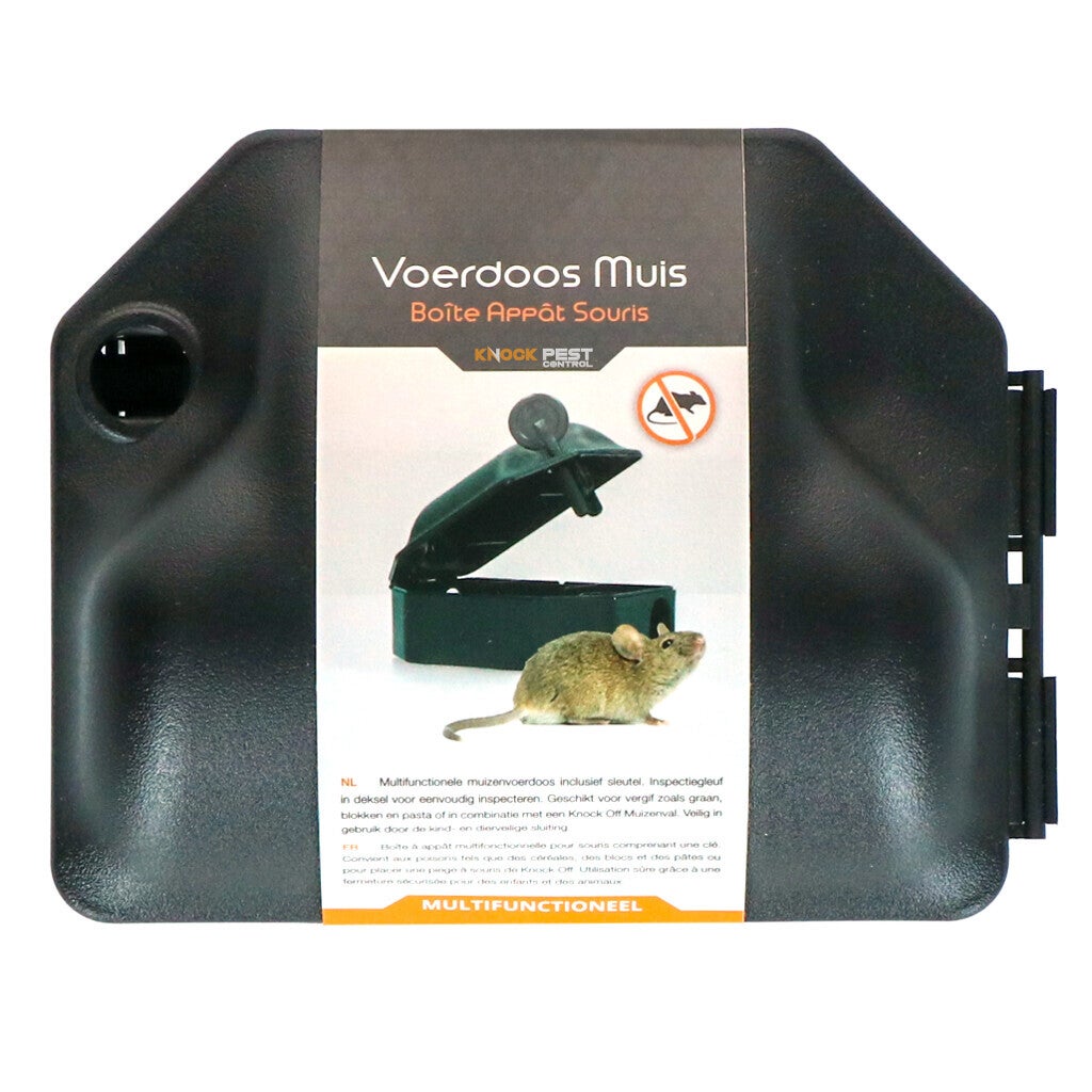 Knock Pest Voerdoos Muis incl. Sleutel