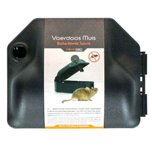 Knock Pest Voerdoos Muis incl. Sleutel