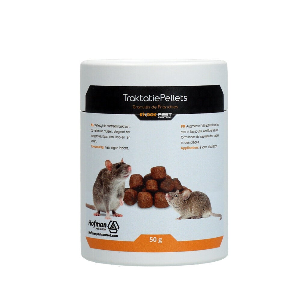 Knock Pest Traktatie Pellets  50 g of  200 g