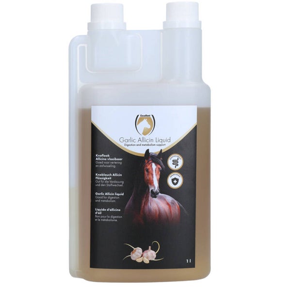 Excellent Horse Garlic Allicin Liquid 1 l Verhoogt weerstand en activeert afweersysteem.