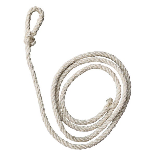 Koetouw wit sisal standaard 210cm