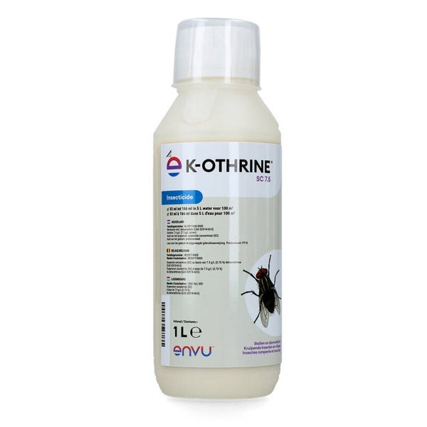 K-Othrine SC 7.5 1 l Een insecticide met een breed werkingsspectrum.