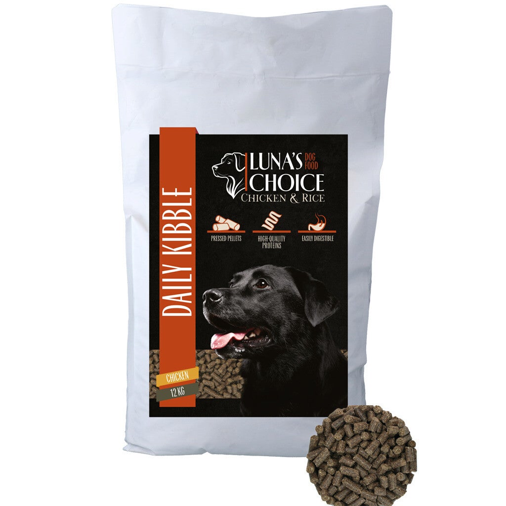 Luna's Choice Adult Kip/Rijst 4 kg of 12 kg