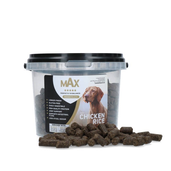 Max Adult Geperste Brokken Kip & Rijst 400 g of 12 kg