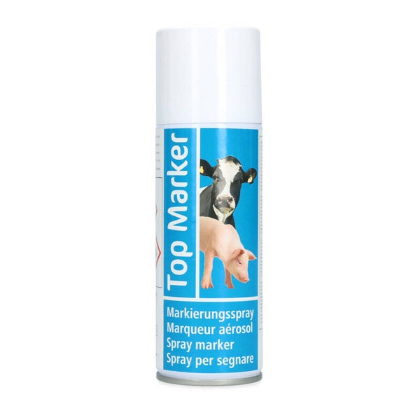 Merkspray voor vee groen Blauw