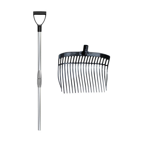 Mestvork met steel