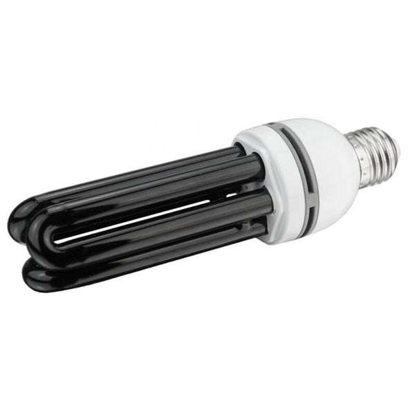 Muggenlamp 25 Watt Het speciale Black Light Black (BLB) zorgt voor een goede aantrekking zonder dat de lamp fel licht afgeeft.