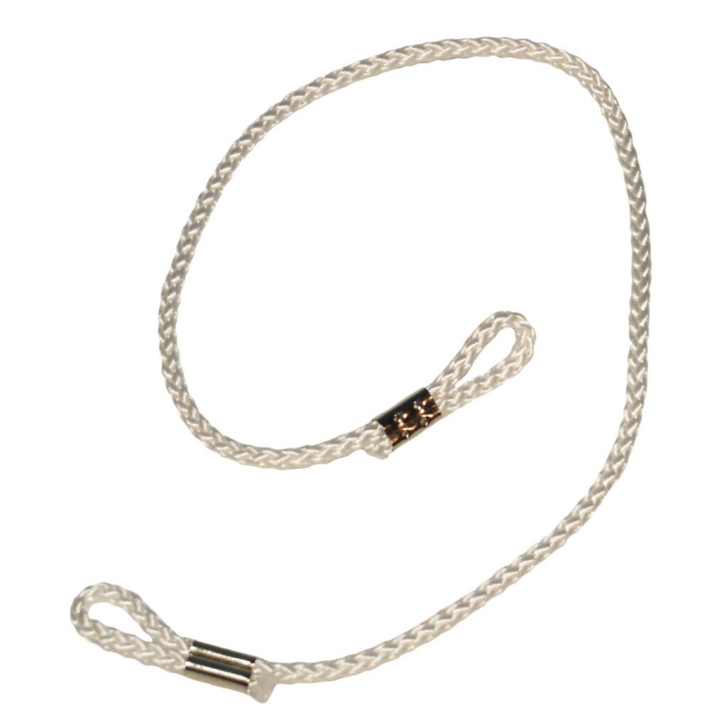 Nekkoord nylon met 2 oogjes