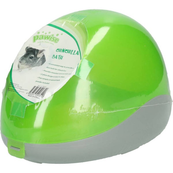 Pawise Chinchilla Bath Een zandbak voor knaagdieren. In deze zandbak kan jouw knaagdier zichzelf verzorgen en schoonmaken.