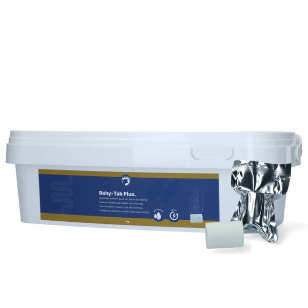 Excellent Rehy-Tab Plus (Bruistablet diarree) 20 tabs en 48 tabs Ter stabilisatie van de water- en elektrolytenbalans