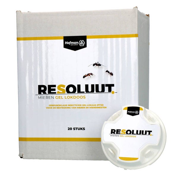 Resoluut Mieren Gel Lokdoos 20 stuks