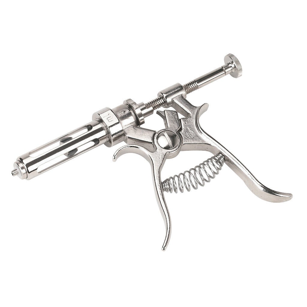 HSW Roux-Revolver 30 cc Revolverspuit Luer Lock. Instelbaar van 1 - 5 cc.