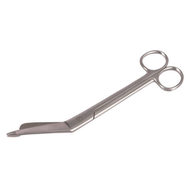 Verbandschaar RVS 145 mm (zonder kartelrand) 200 mm