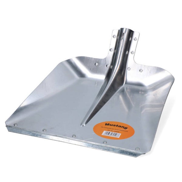 Schop Mustang aluminium los, 27 cm breed 38 cm