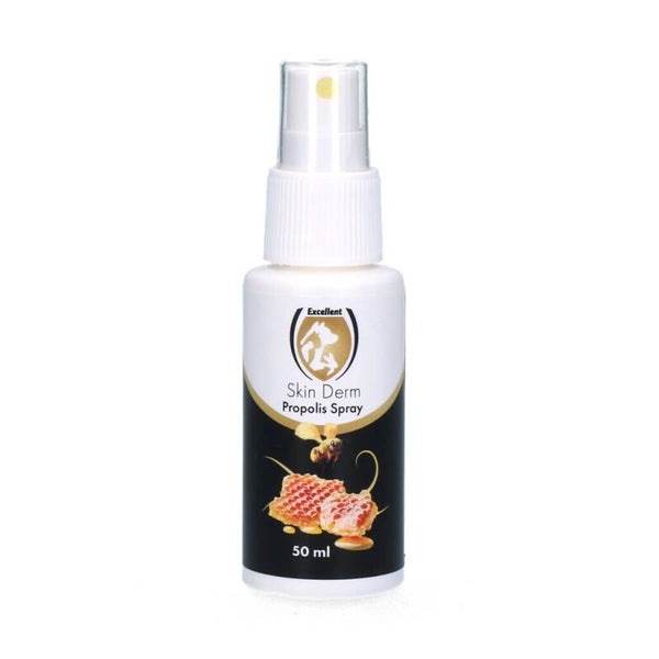 Excellent Skin Derm Propolis Spray 50 ml Een verzorgende spray, die het herstellend vermogen van de huid ondersteunt.