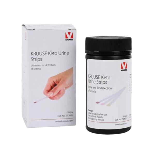 KRUUSE Ketose Urine Teststrips 50 stuks