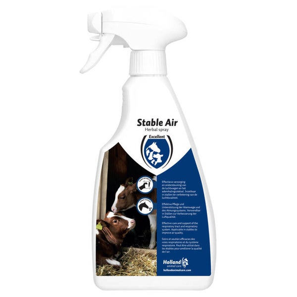 Stable Air Stallucht verbeteraar spray Effectieve verzorging en ondersteuning van de luchtwegen en het ademhalingsstelsel.