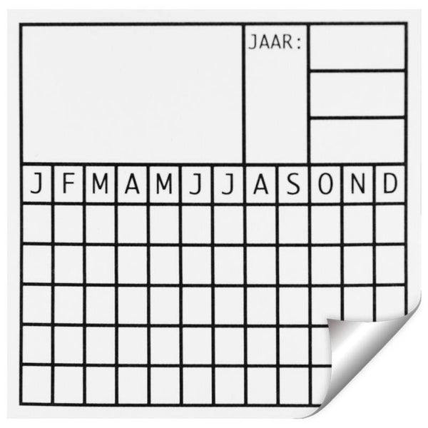 Sticker ''Datum