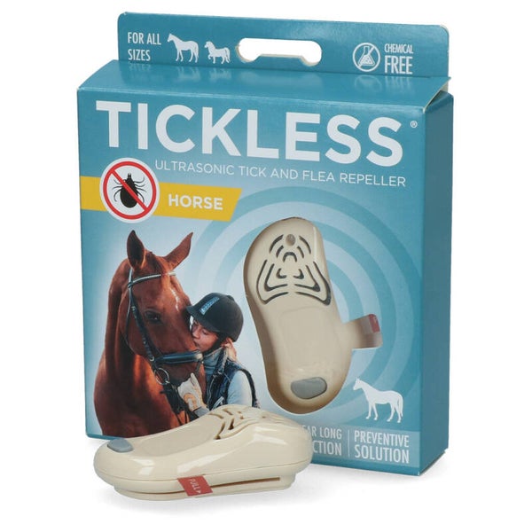 Tickless Horse minimaal 6 maanden bescherming Beige Minimaal 6 maanden werkzaam tegen teken!