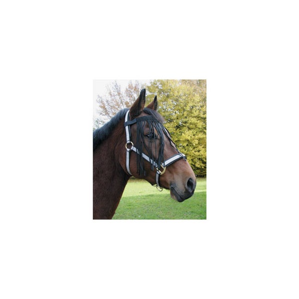 Vliegenfrontriem Paard/Pony Vliegenfrontriem tegen vliegen en paardenvliegen.