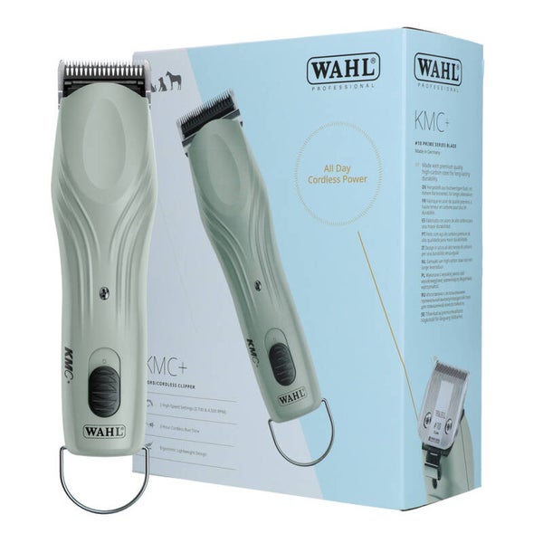 Wahl KMC+ Snoer/Snoerloze Trimmer Een krachtige, maar eenvoudig te bedienen tondeuse voor hond, kat en paard.