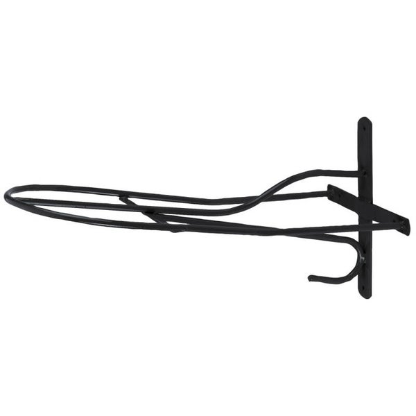 Zadelhouder metaal 54 cm Zwart