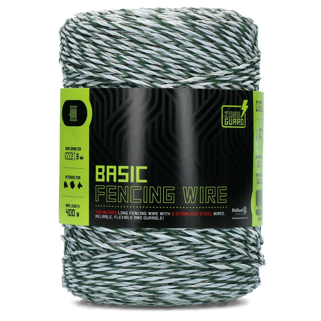 Zoneguard Basic Afrasteringsdraad 3 mm 200 m of 400 m