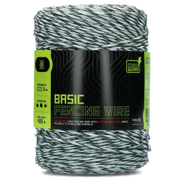 Zoneguard Basic Afrasteringsdraad 3 mm 200 m of 400 m