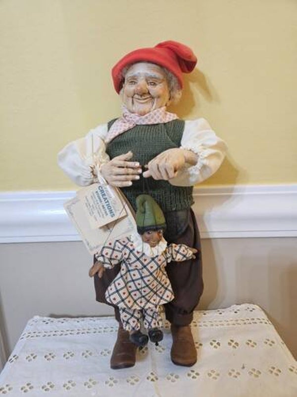 FAITH WICK's BELOVED GEPPETTO & PINOCCHIO 77/500