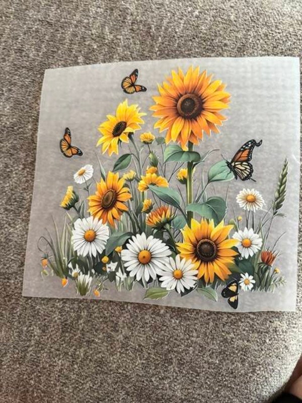 sunflower transfer