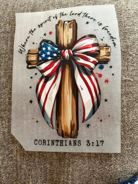ribbon cross transfer
