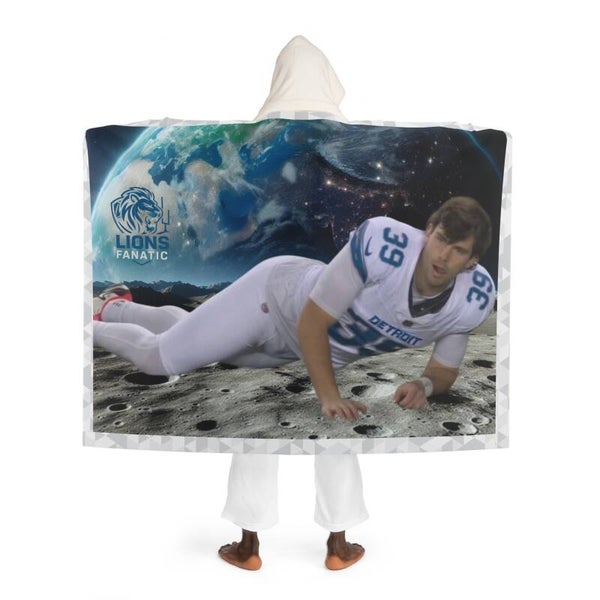 🏈 Jake Bates™ Sherpa Blanket | Detroit Lions Game Day Throw