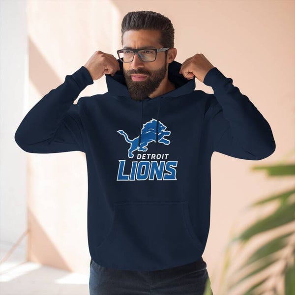 🦁 Roarline Classic™ Detroit Lions Hoodie – Bold Comfort for True Fans
