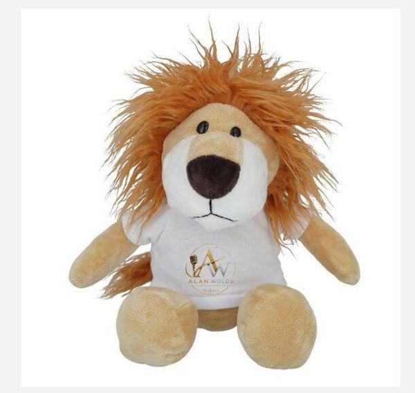 Nieuwe Alan Wolda knuffel leeuw (fanclub editie)