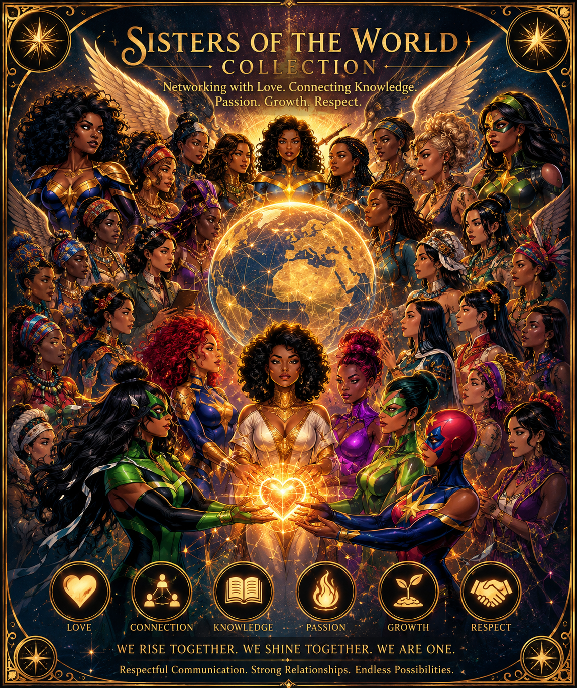 EARTH ANGEL TAROT CARD SISTERS OF NETWORKING