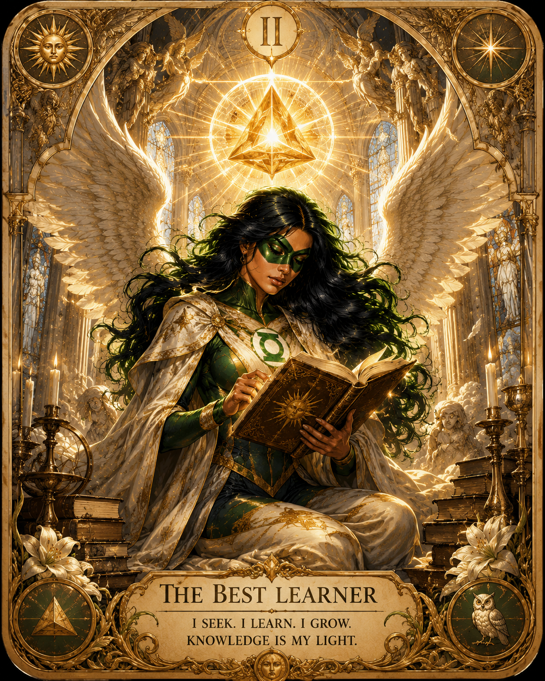 EARTH ANGEL CARD ANGELIC LEARNING
