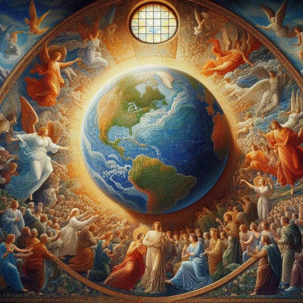 Jesus shepherds angels