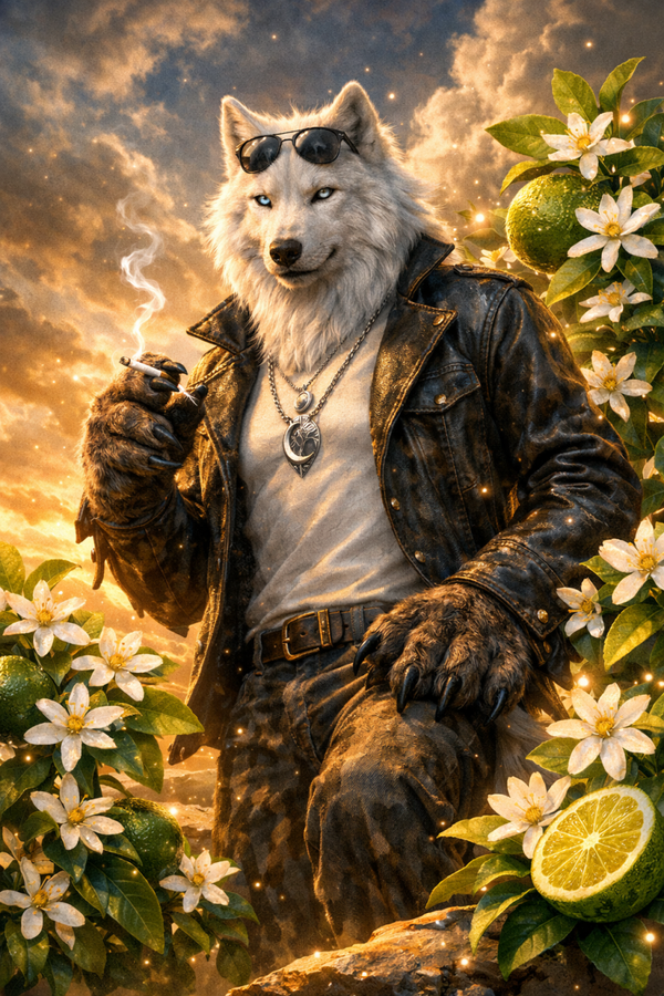 A divine wolf