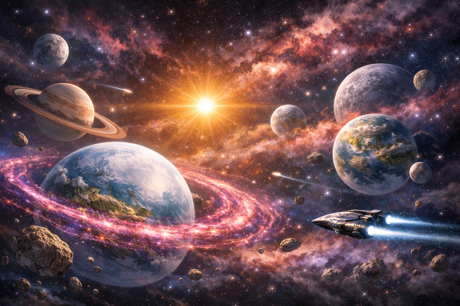 SOLAR SYSTEM CALLED "WHERE ITS PRETTY"