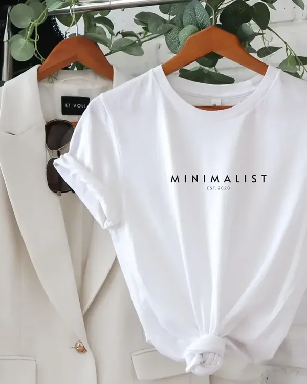 white tee
