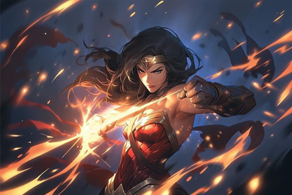 Warrior woman "divine"