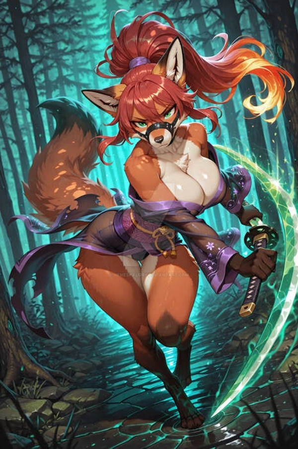 Beast lucid angel the furry blade expert