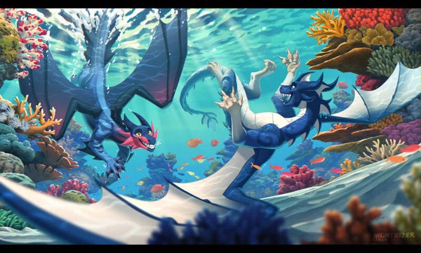 Aquatic dragons