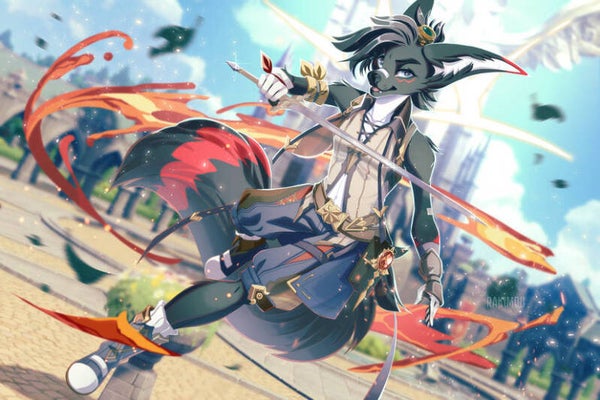 "lucid warrior beast"